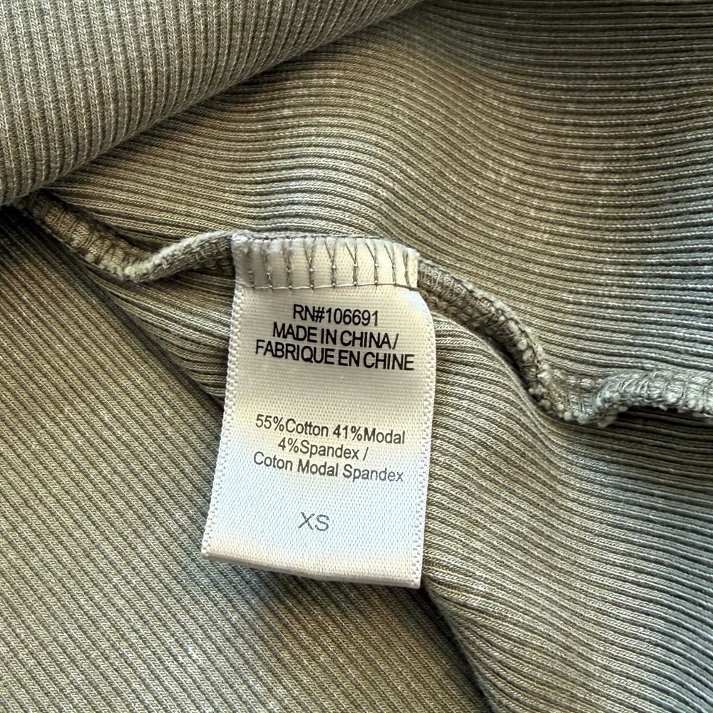 Young, Fabulous and Broke Mock Neck Midi Dress in Sage Green - Picture 11 of 12